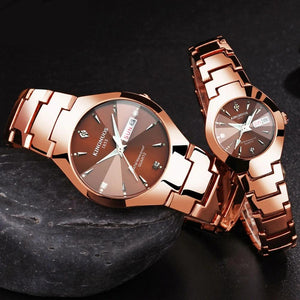Lovers Luxury Quartz Wrist Watch